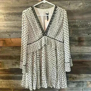 CHELSEA & VIOLET Tiered Ruffle Dress NWT